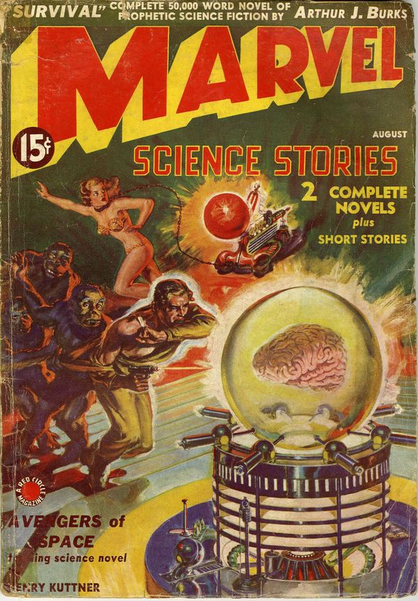 Pulp Covers Site Erotic Mad Science