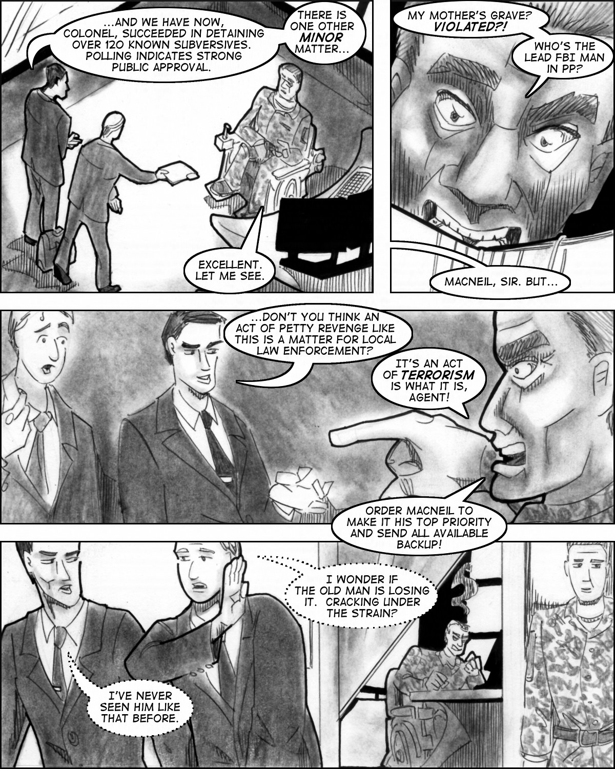 Commencement:  Chapter Five, Page Thirteen