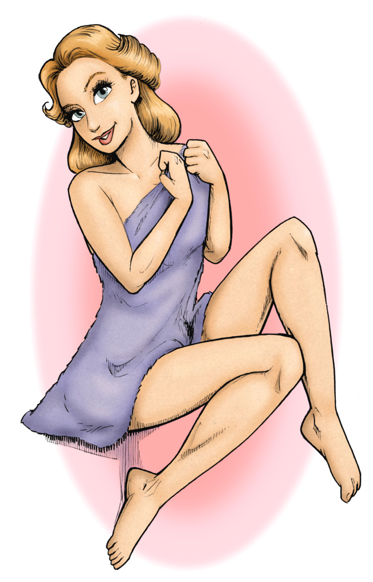 Becky Brindle pinup