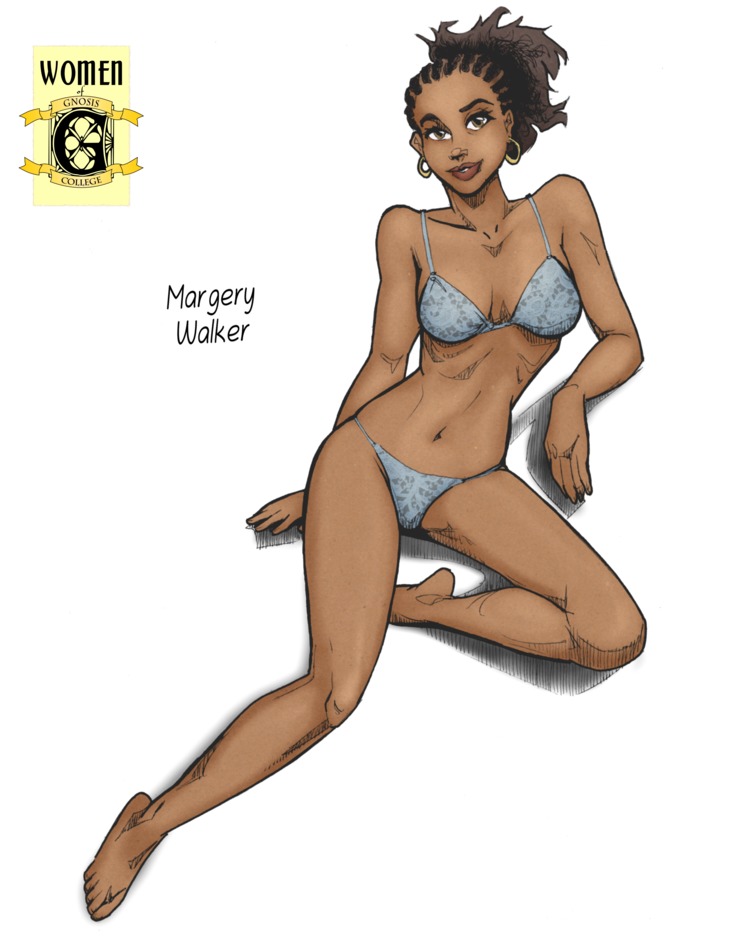 Margery Walker pin-up