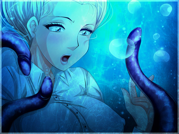 Claudia realizes she is encountering a tentacle.